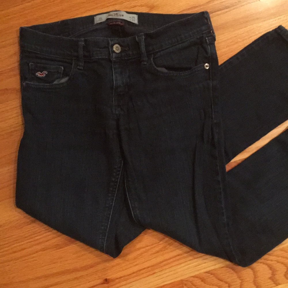 Hollister “social stretch” skinny jeans.
